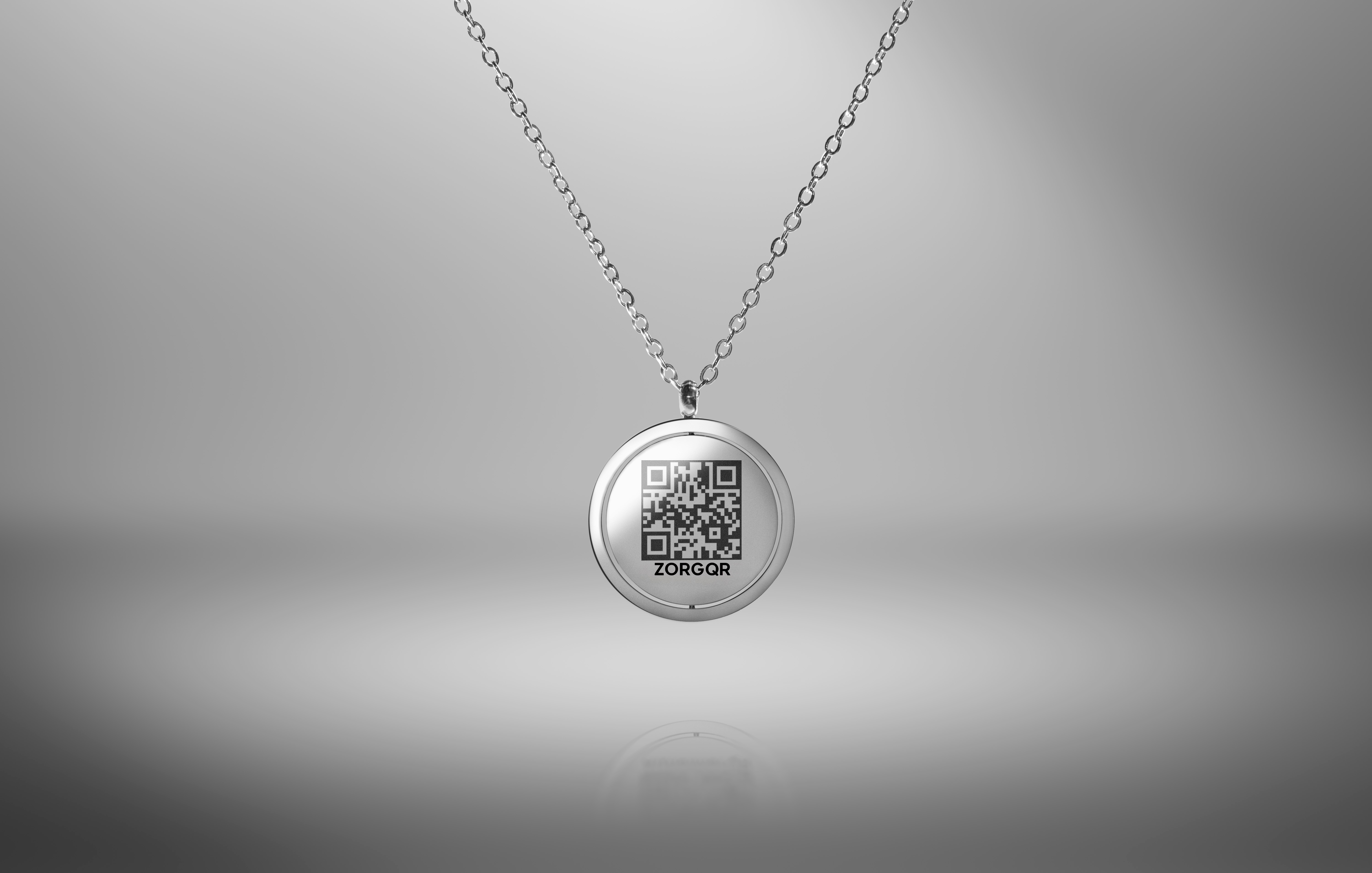 Silver QR Hanger 1